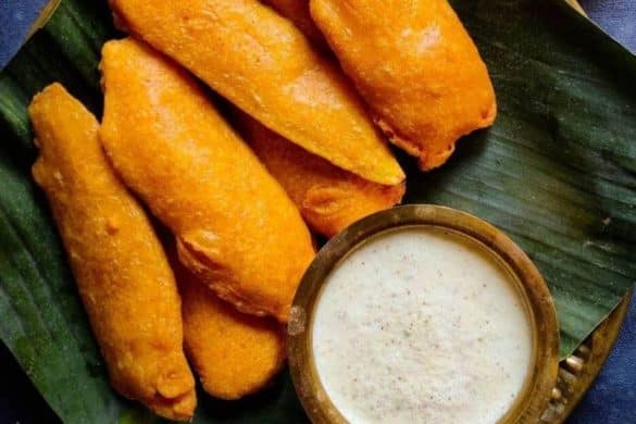 Paneer Capsicum Bajji