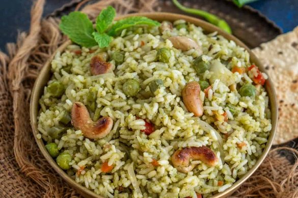 Paneer Mint Rice