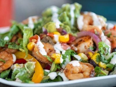 Shrimp Taco Salad