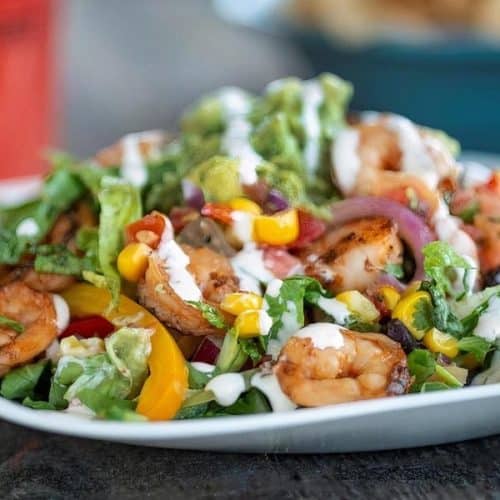 Shrimp Taco Salad 18 Shrimp Taco Salad