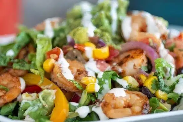 Shrimp Taco Salad
