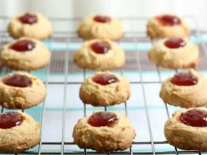 Coconut Jam Drops