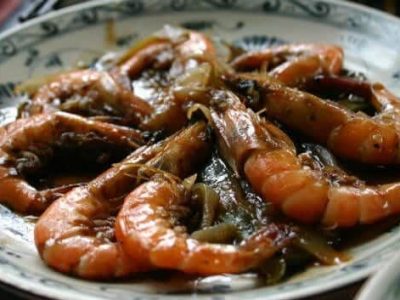 Prawns in Tamarind Sauce