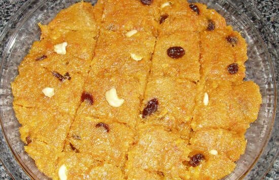 Oats Papaya Burfi