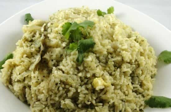 Paneer Mint Rice