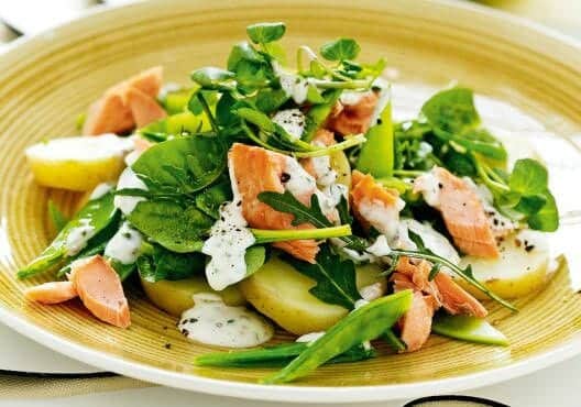 Salmon and Potato Salad