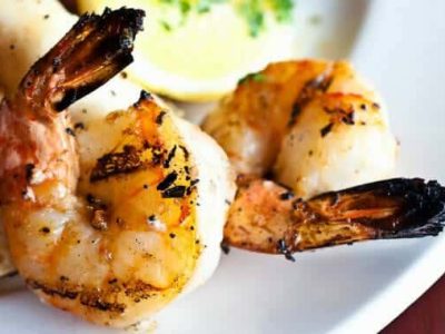 Grilled Lemon Shrimp