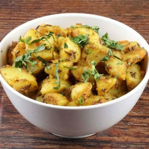 Potato Onion Fry / Sukha Aloo