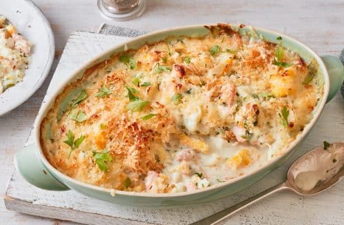 Baked Seafood Au Gratin