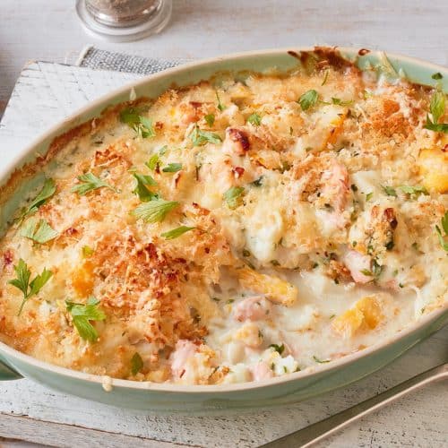 Baked Seafood Au Gratin