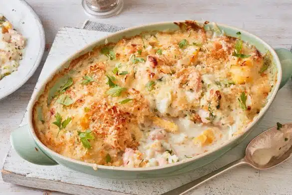 Baked Seafood Au Gratin