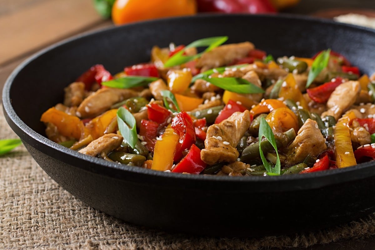 What Are the 25 New Years Party Food Ideas to Try This Year? 8 Chicken Ginger Stir Fry