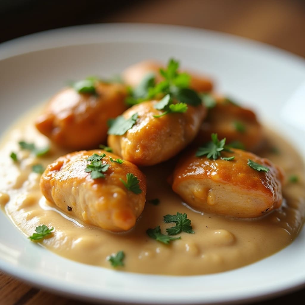What Are the 25 New Years Party Food Ideas to Try This Year? 12 Chicken with Cream & Herbs