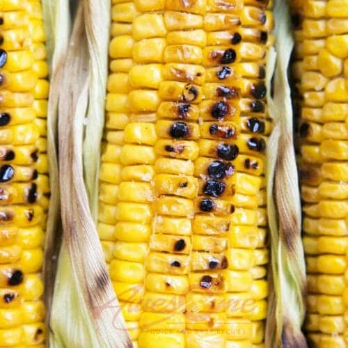 Grilled Mexican Corn