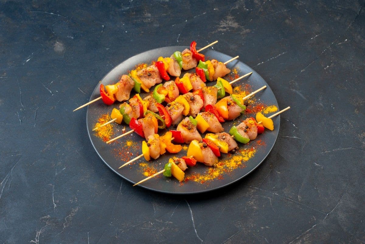 What Are the 25 New Years Party Food Ideas to Try This Year? 3 Paprika Chicken Skewers
