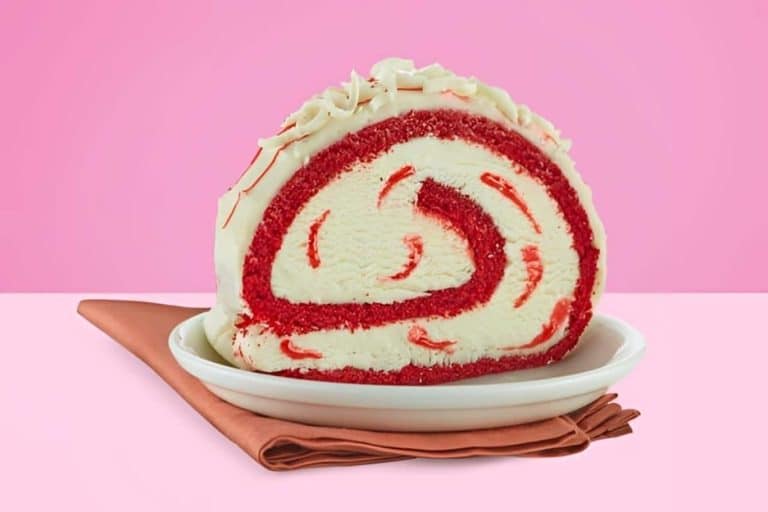 Red and White Chocolate Roll