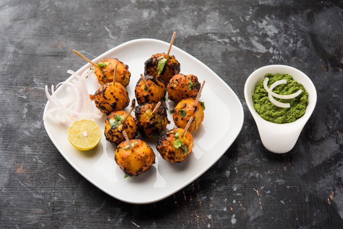 What Are the 25 New Years Party Food Ideas to Try This Year? 24 Tandoori Aloo Tikka
