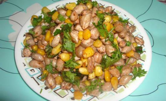 Peanut Corn Salad