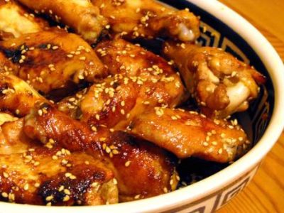 Sesame Chicken Wings