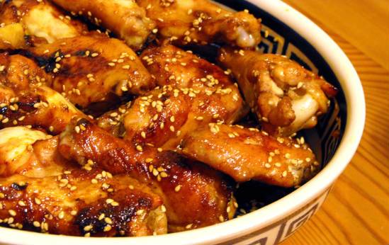 Sesame Chicken Wings