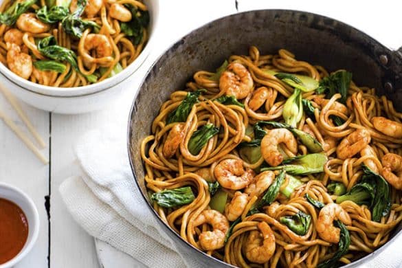 Thai Prawn and Ginger Noodles