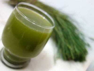Arugampul Juice (Bermuda Grass Juice)