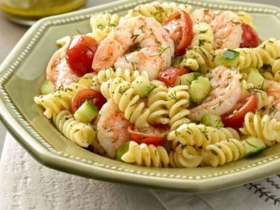 Creamy Prawn and Pasta Salad
