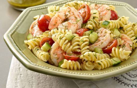 Creamy Prawn and Pasta Salad