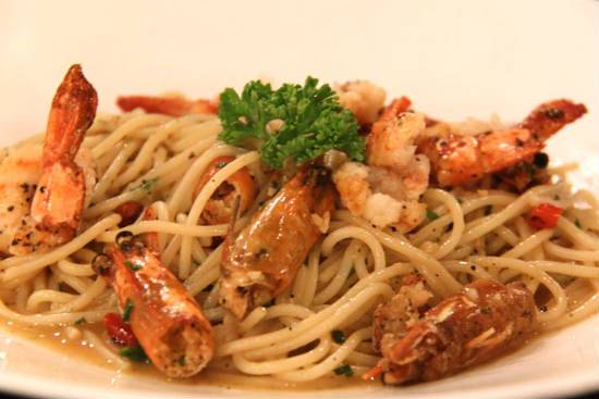 Prawn and Chilli Pasta