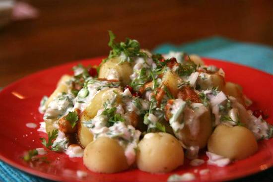 Spiced Baby Potato Salad