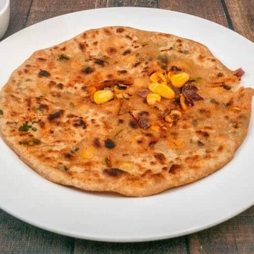 Sweet Corn Paratha