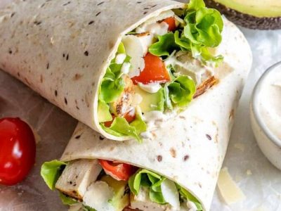 Chicken and Avocado Wrap