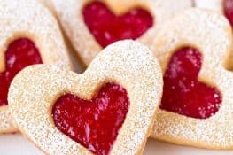 Heart Shaped Cinnamon Cookies