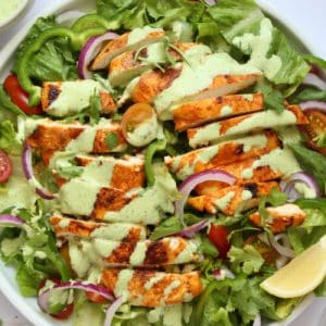 Warm Chicken Tikka Salad