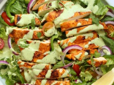Warm Chicken Tikka Salad