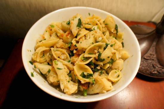 Cauliflower Pasta