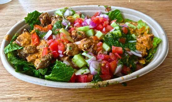 Warm Chicken Tikka Salad