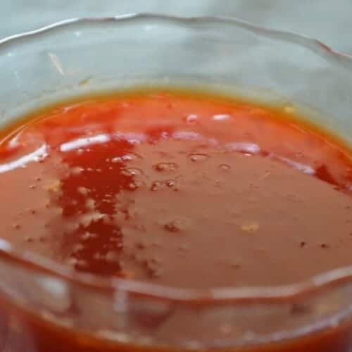 Homemade Sweet Chilli Sauce