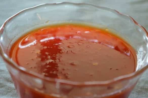 Homemade Sweet Chilli Sauce