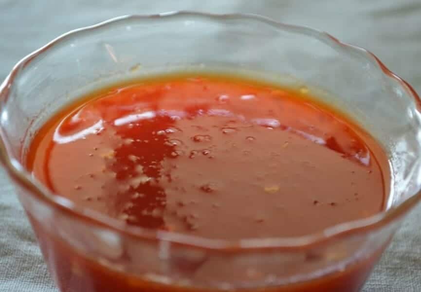 Homemade Sweet Chilli Sauce