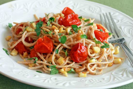 Sweet Corn Pasta