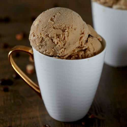 Vodka and Coffee Ice Cream