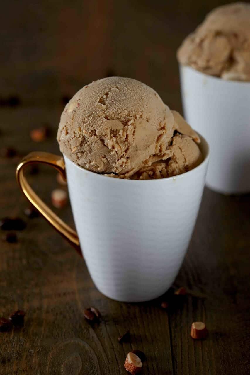 Vodka and Coffee Ice Cream