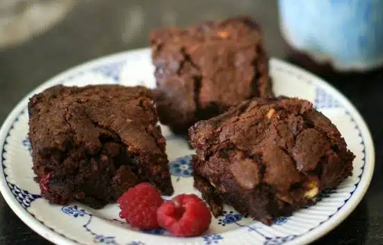 Chocolate Raspberry Brownies