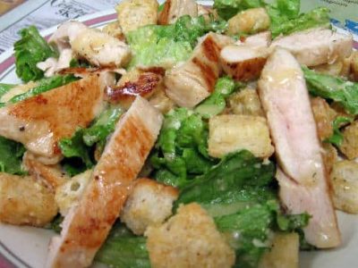 Grilled Chicken Caesar Salad