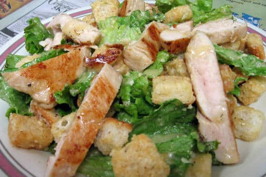 Grilled Chicken Caesar Salad