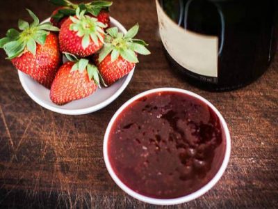 Strawberry and Champagne Jam