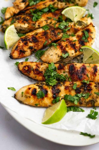 Grilled Chicken with Lime and Coriander