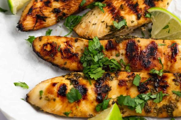 Grilled Chicken with Lime and Coriander