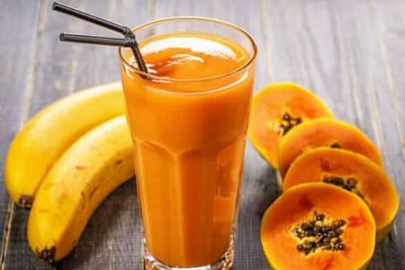 Papaya Banana Smoothie